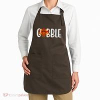 Gobble Turkey Thanksgiving Apron thumb 2