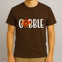 Gobble Turkey Thanksgiving T-Shirt thumb 3