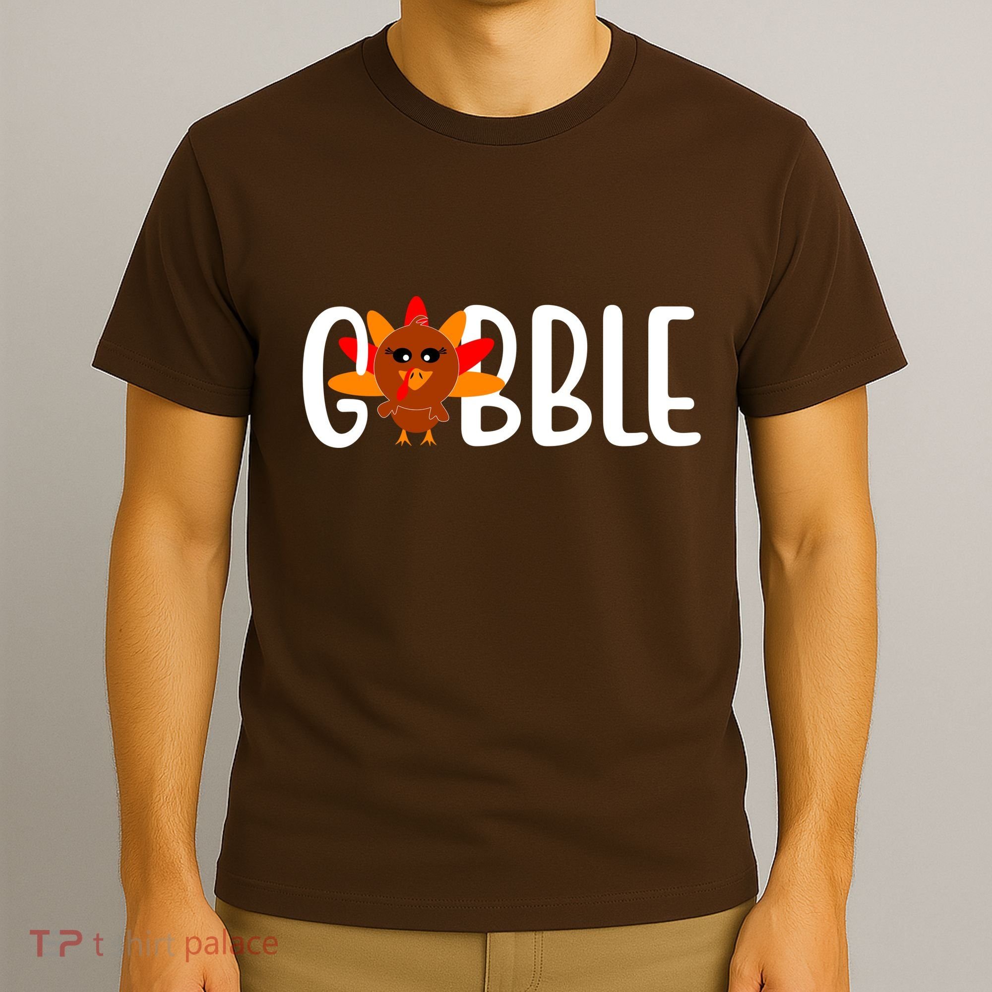 Gobble Turkey Thanksgiving T-Shirt