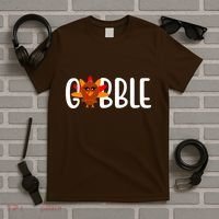 Gobble Turkey Thanksgiving T-Shirt thumb 5