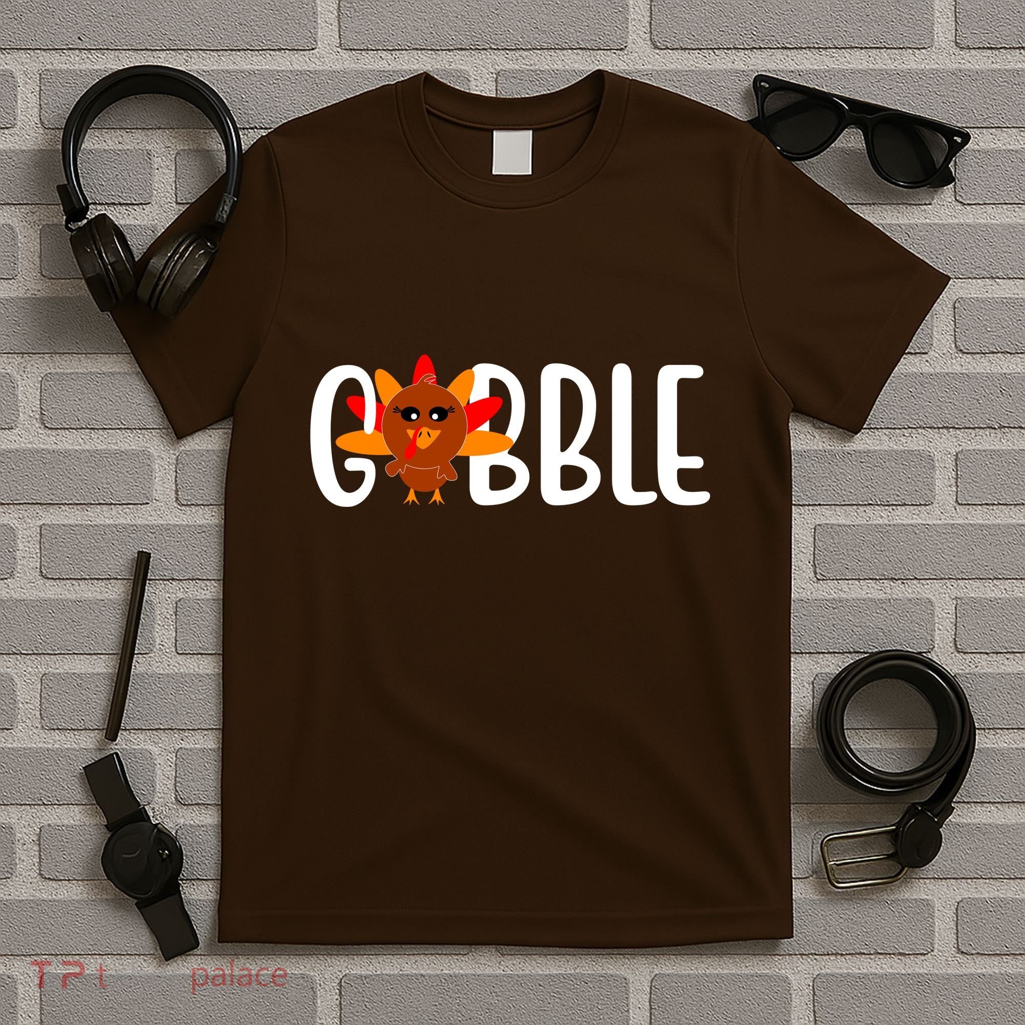 Gobble Turkey Thanksgiving T-Shirt