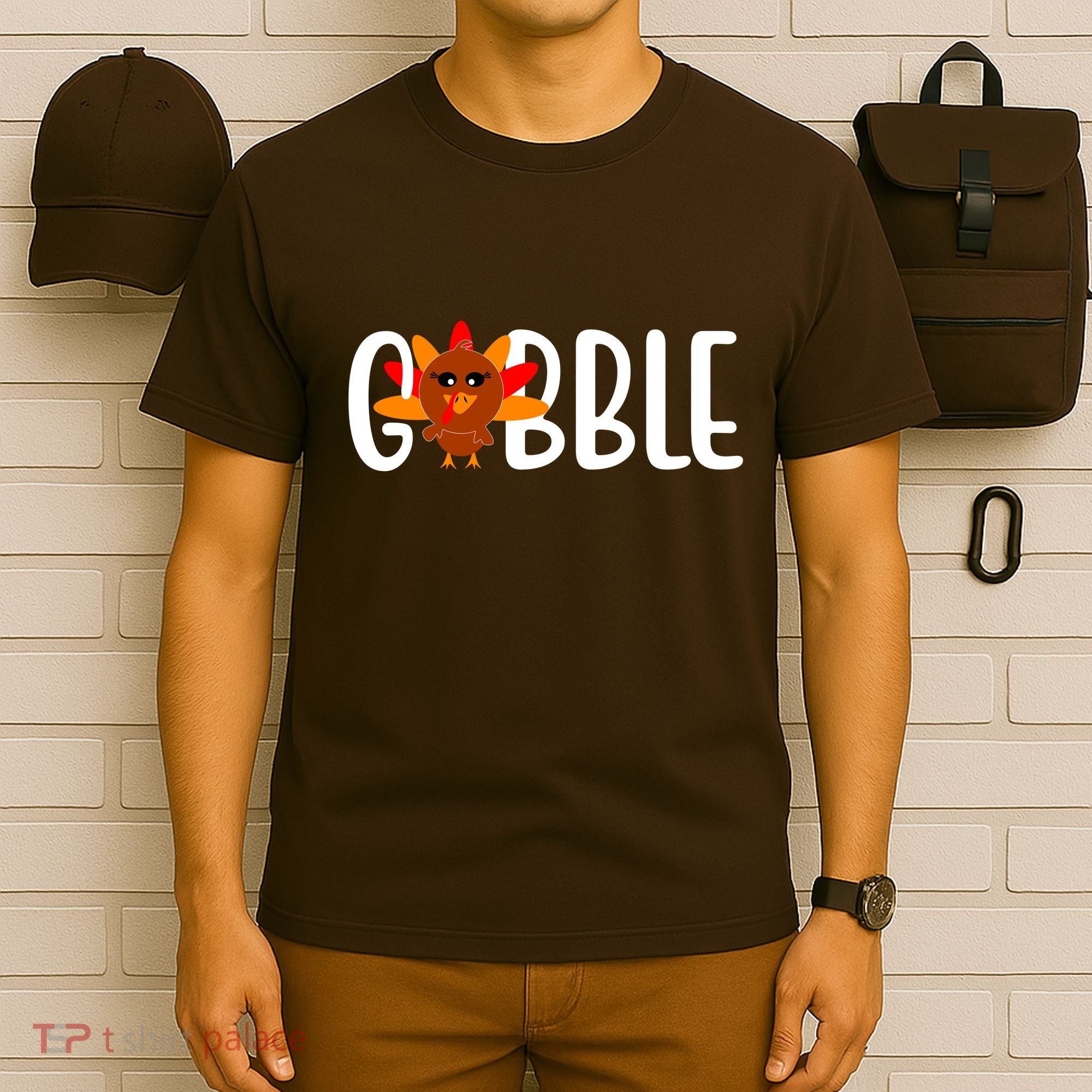 Gobble Turkey Thanksgiving T-Shirt