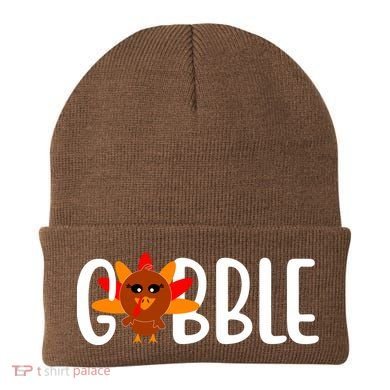 Gobble Turkey Thanksgiving Beanie