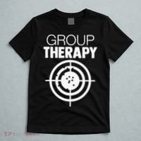 Group Therapy Target Practice Shooting Range Humor Gun Lover T-Shirt thumb 5