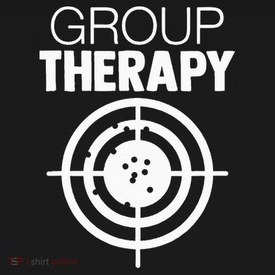 Group Therapy Target Practice Shooting Range Humor Gun Lover City Backpack