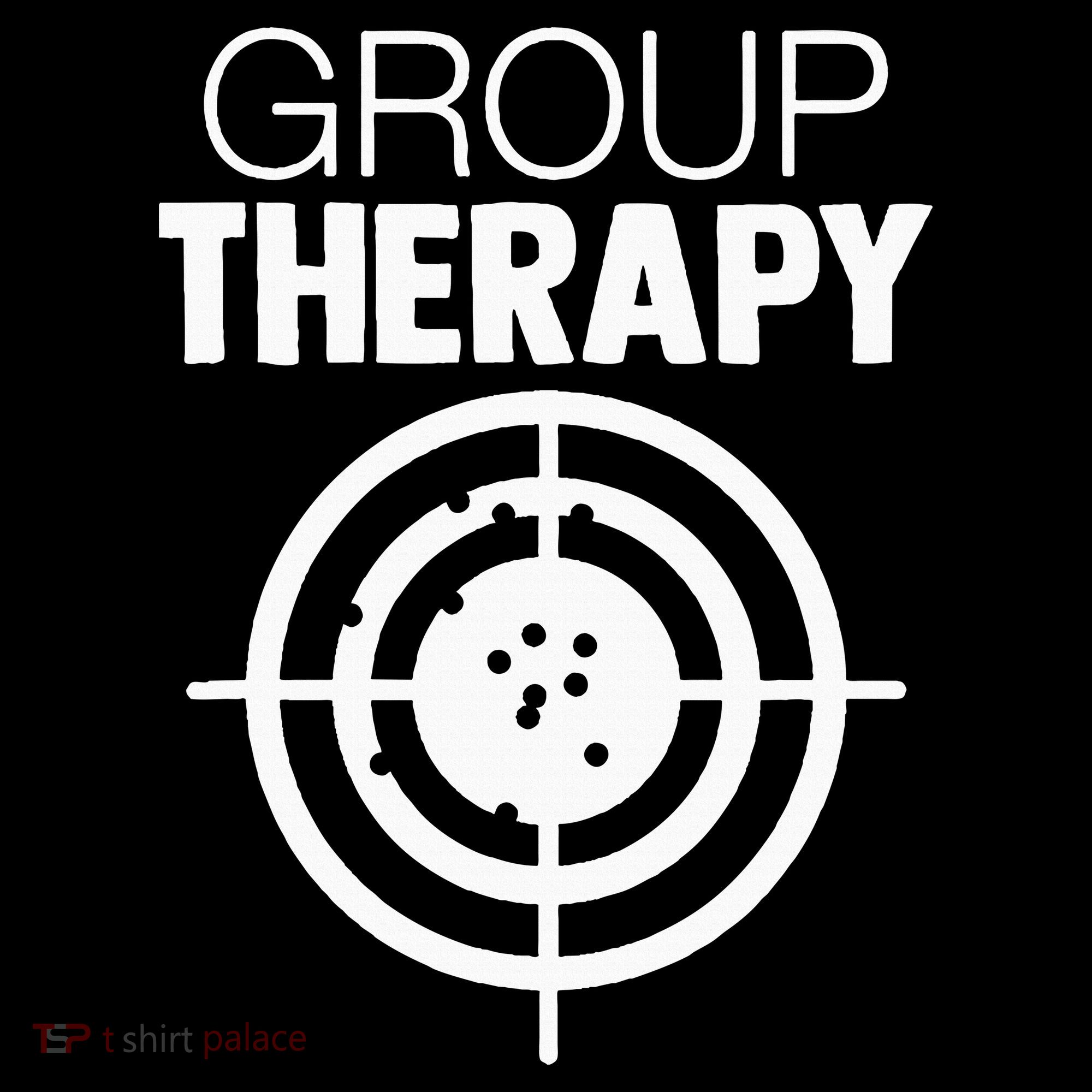 Group Therapy Target Practice Shooting Range Humor Gun Lover Ornament