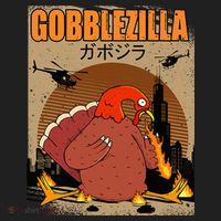 Gobblezilla Turkey Thanksgiving Women's Sweatshirt thumb 2