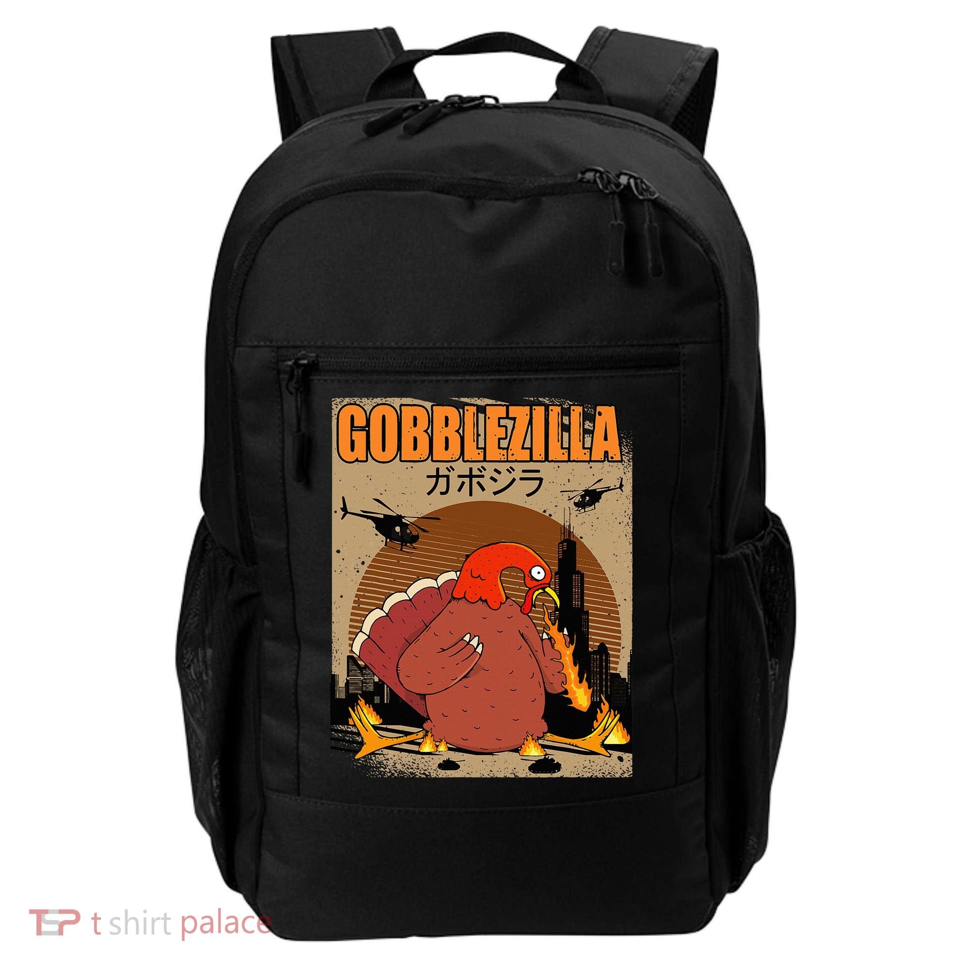 Gobblezilla Turkey Thanksgiving Backpack