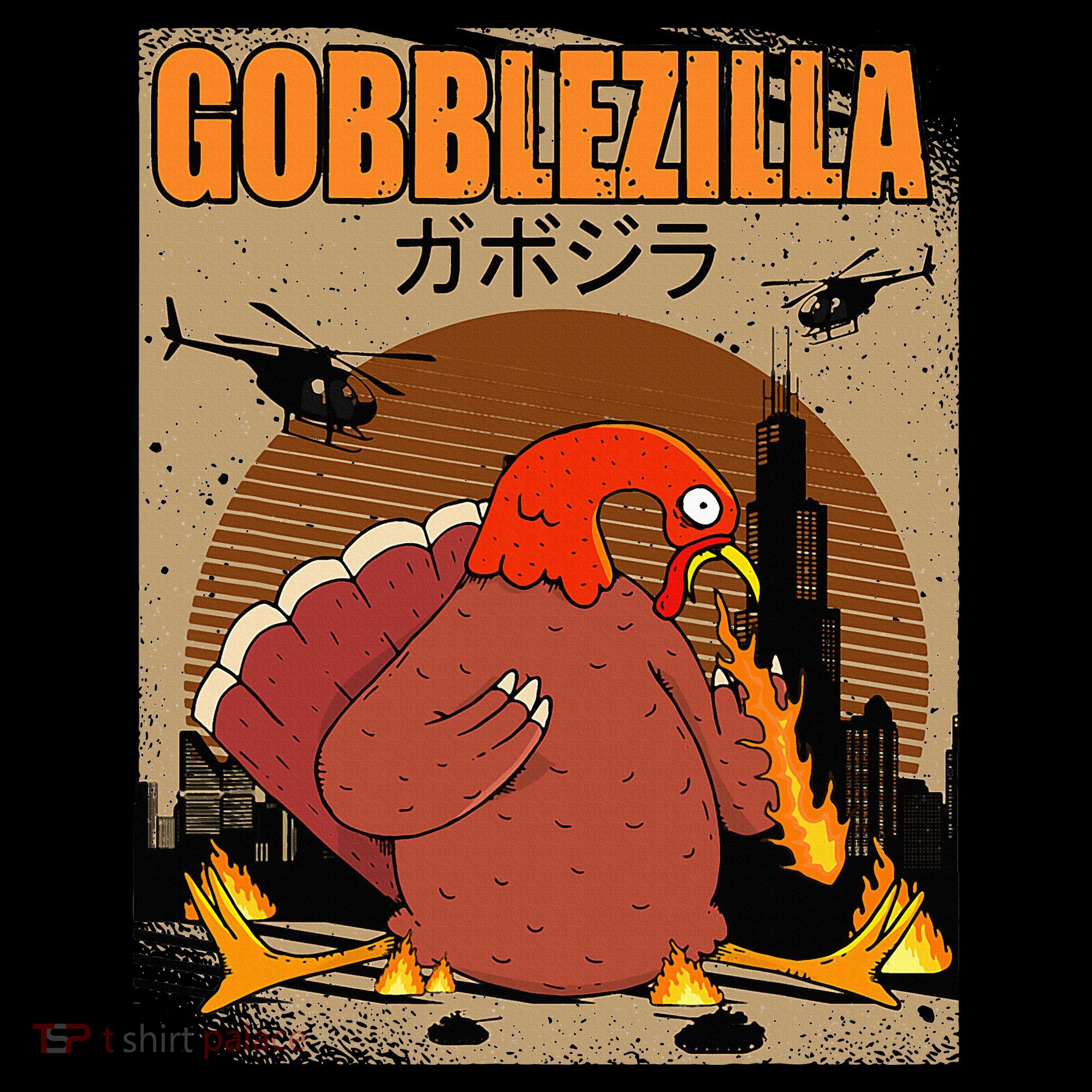Gobblezilla Turkey Thanksgiving Backpack