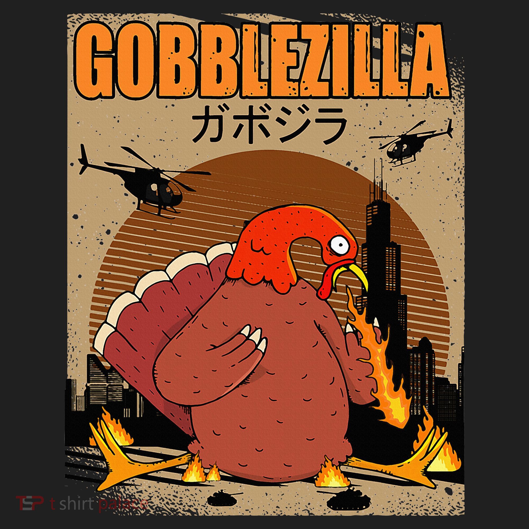 Gobblezilla Turkey Thanksgiving Beanie