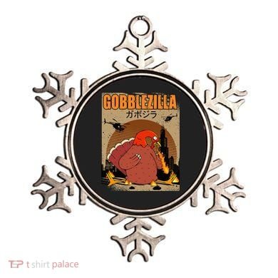 Gobblezilla Turkey Thanksgiving Ornament