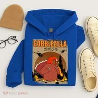 Gobblezilla Turkey Thanksgiving Hoodie thumb 4