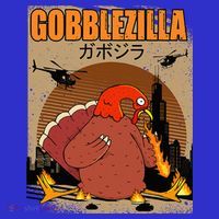 Gobblezilla Turkey Thanksgiving Tumbler thumb 3
