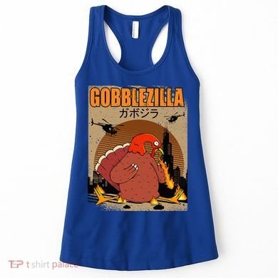Gobblezilla Turkey Thanksgiving Women's Tank Top