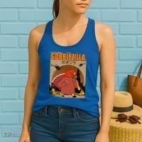 Gobblezilla Turkey Thanksgiving Women's Tank Top thumb 2