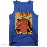 Gobblezilla Turkey Thanksgiving Tank Top thumb 0