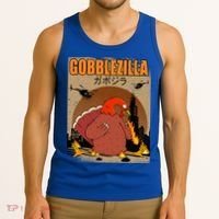 Gobblezilla Turkey Thanksgiving Tank Top thumb 3