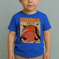 Gobblezilla Turkey Thanksgiving Toddler T-Shirt thumb 2