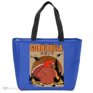 Gobblezilla Turkey Thanksgiving Tote Bag