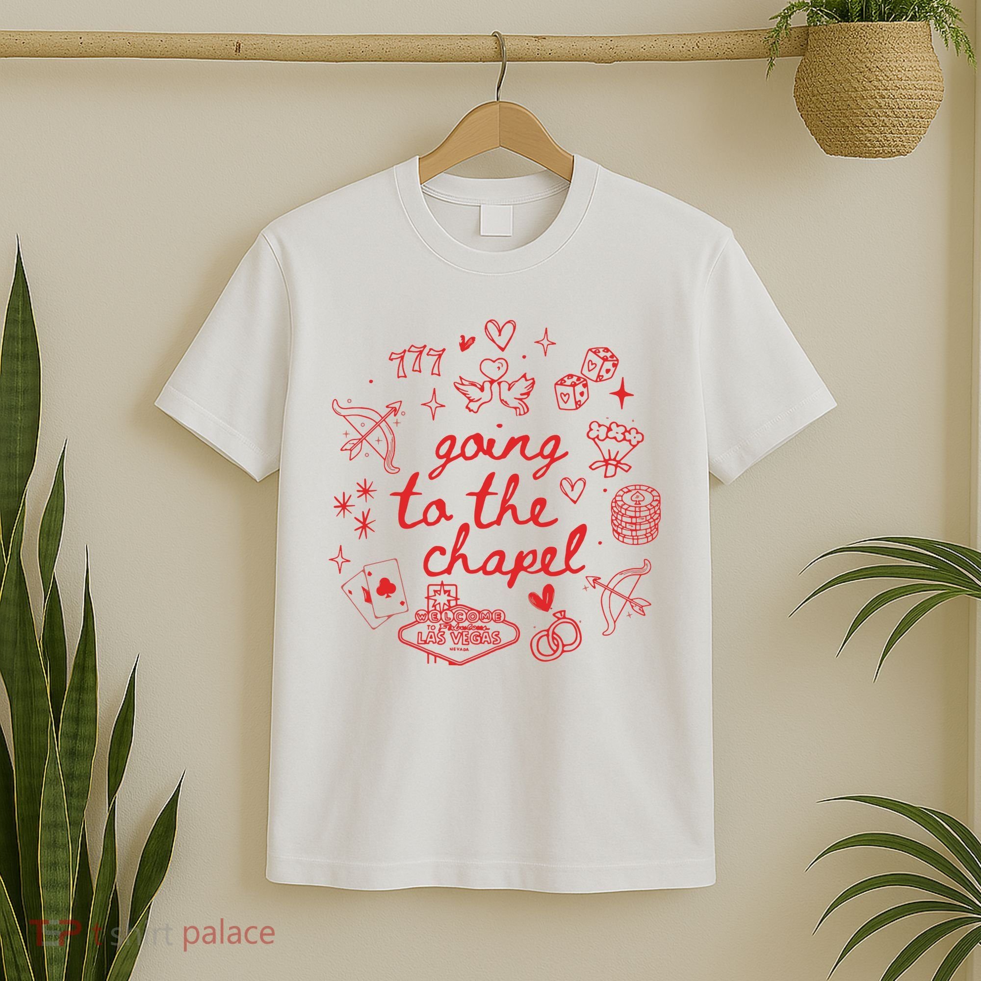 Going To The Chapel Las Vegas Theme T-Shirt