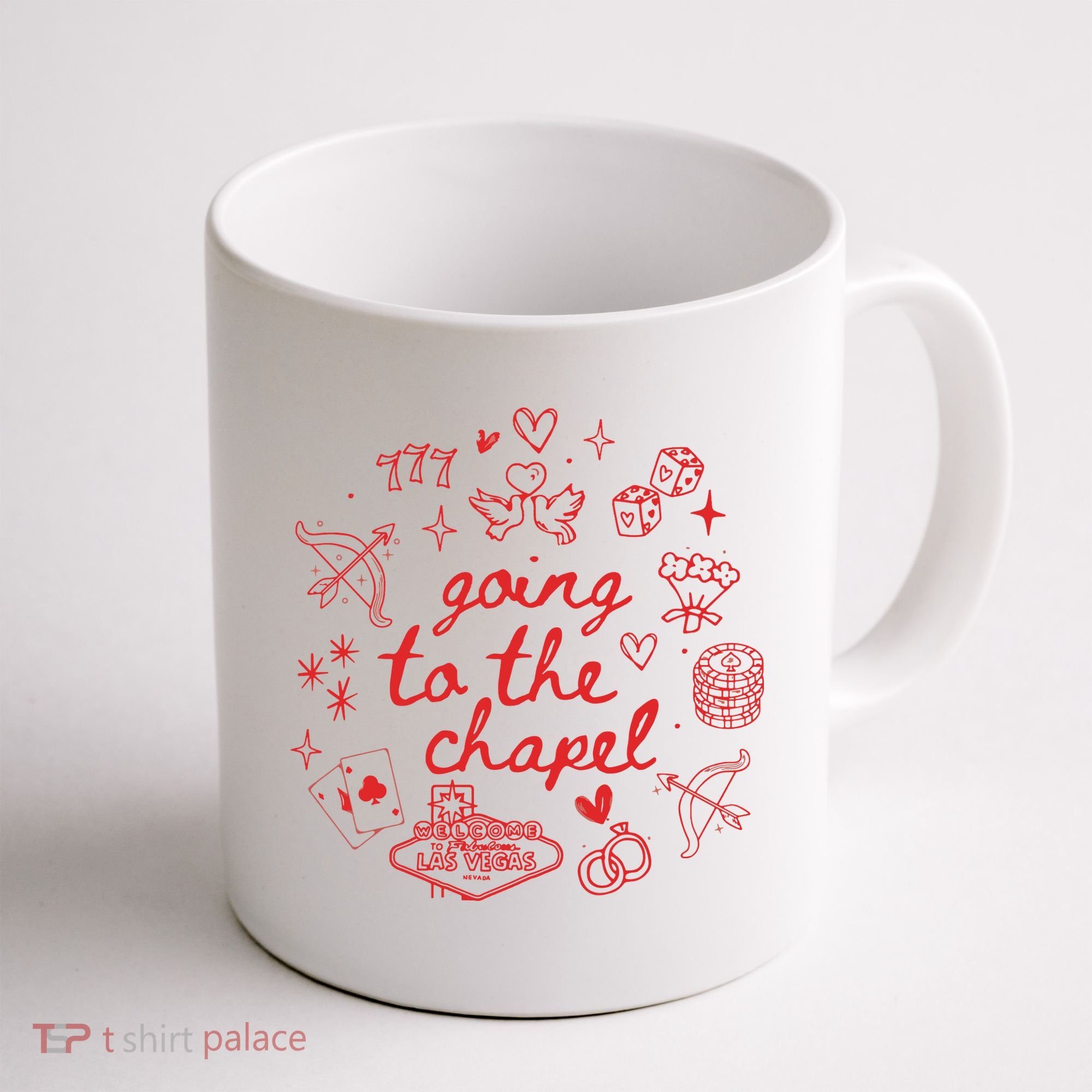 Going To The Chapel Las Vegas Theme Coffee Mug