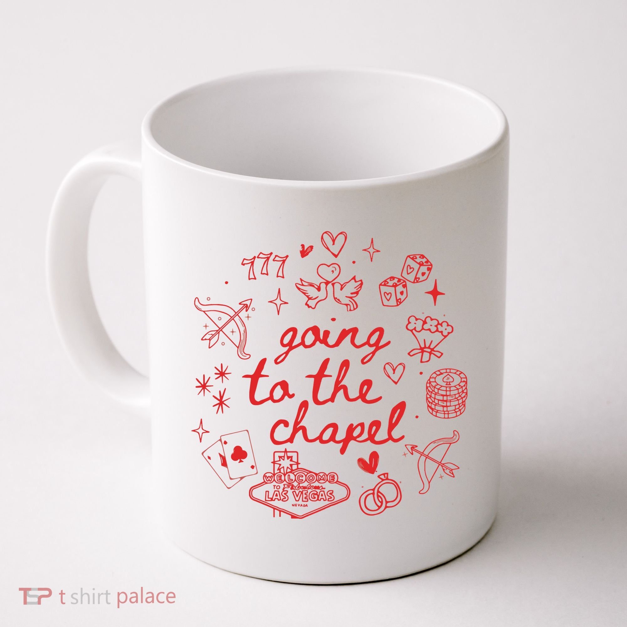 Going To The Chapel Las Vegas Theme Coffee Mug