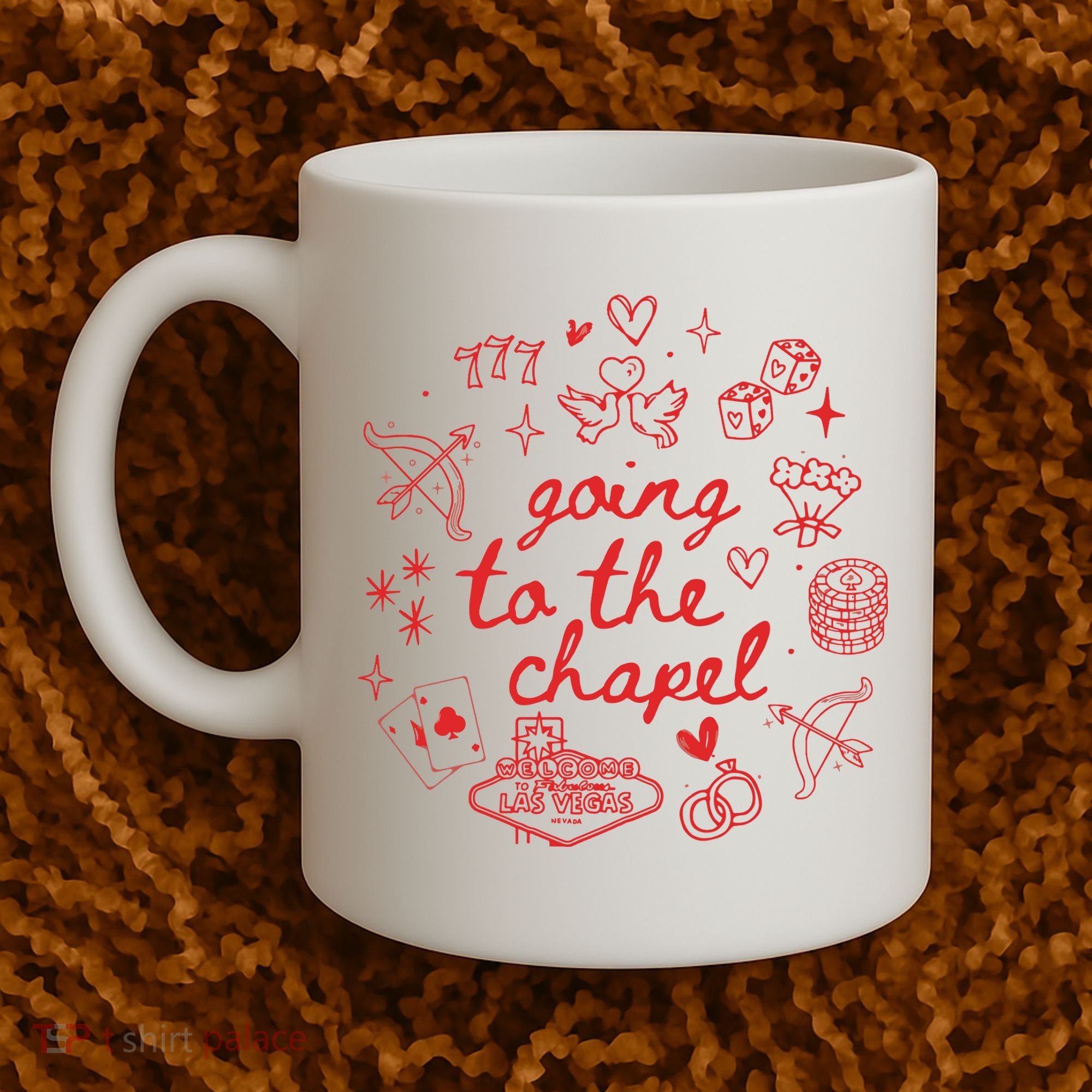 Going To The Chapel Las Vegas Theme Coffee Mug