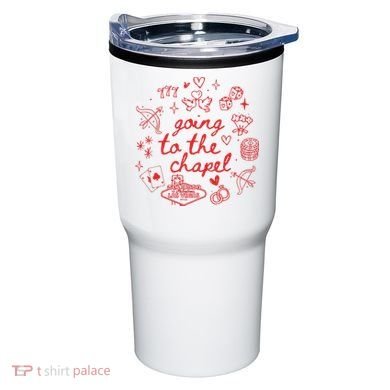 Going To The Chapel Las Vegas Theme Tumbler
