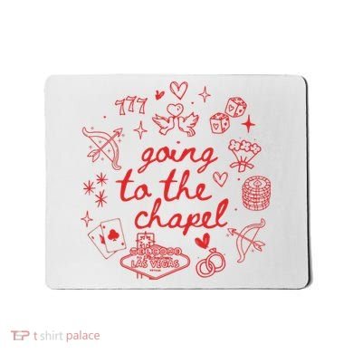 Going To The Chapel Las Vegas Theme Mousepad