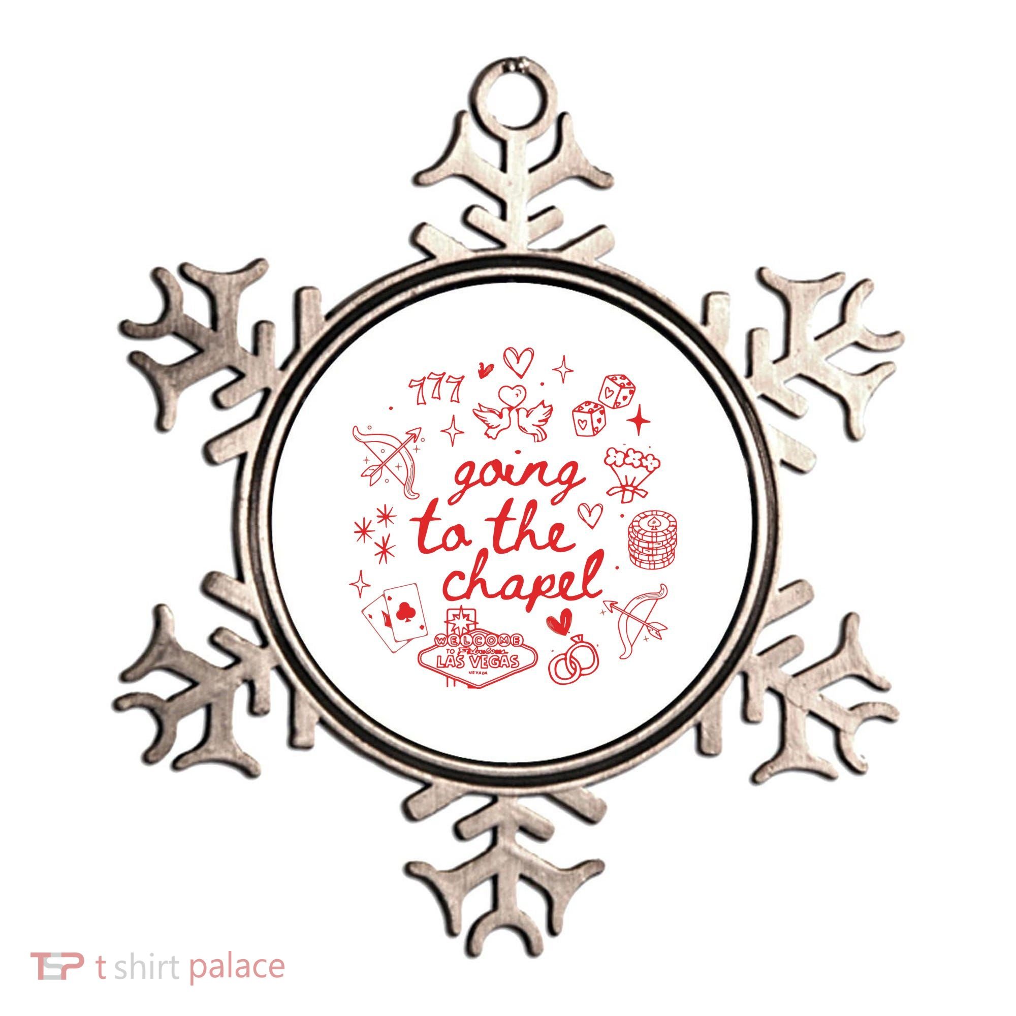 Going To The Chapel Las Vegas Theme Ornament