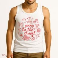 Going To The Chapel Las Vegas Theme Tank Top thumb 3
