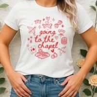 Going To The Chapel Las Vegas Theme Women's T-Shirt thumb 2