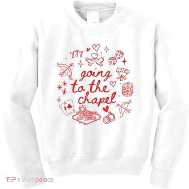Going To The Chapel Las Vegas Theme Kids Sweatshirt