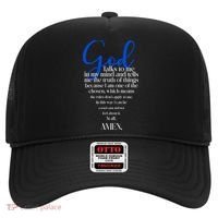 God Talks To Me Amen Funny Christian Hat thumb 0
