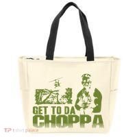 Get To The Choppa Tote Bag thumb 0