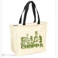 Get To The Choppa Tote Bag thumb 2