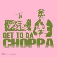 Get To The Choppa Coaster thumb 2