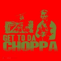 Get To The Choppa Santa Hat thumb 1