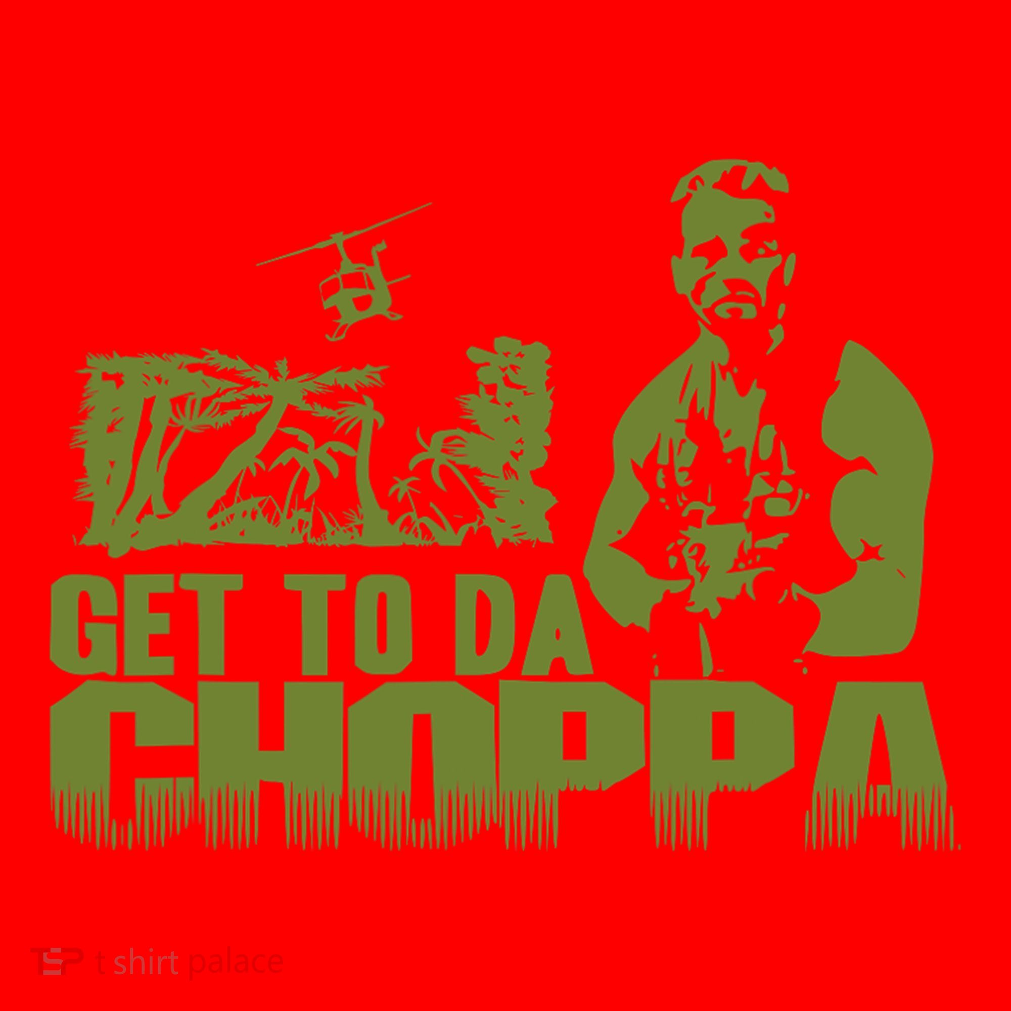 Get To The Choppa Santa Hat