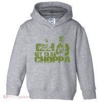 Get To The Choppa Toddler Hoodie thumb 0