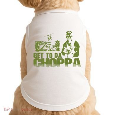 Get To The Choppa Doggie Tank