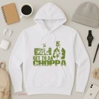 Get To The Choppa Hoodie thumb 3