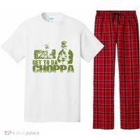 Get To The Choppa Pajama Set thumb 0