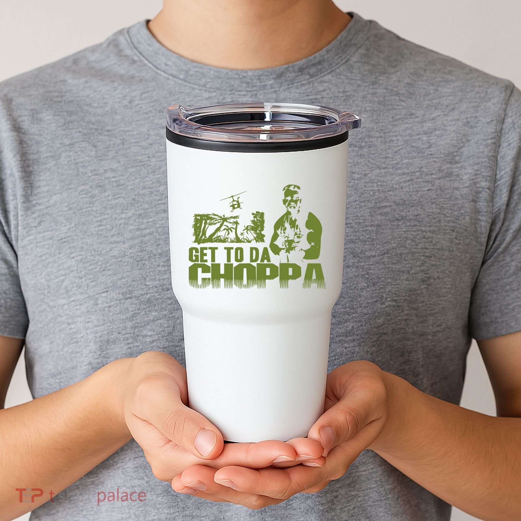 Get To The Choppa Tumbler