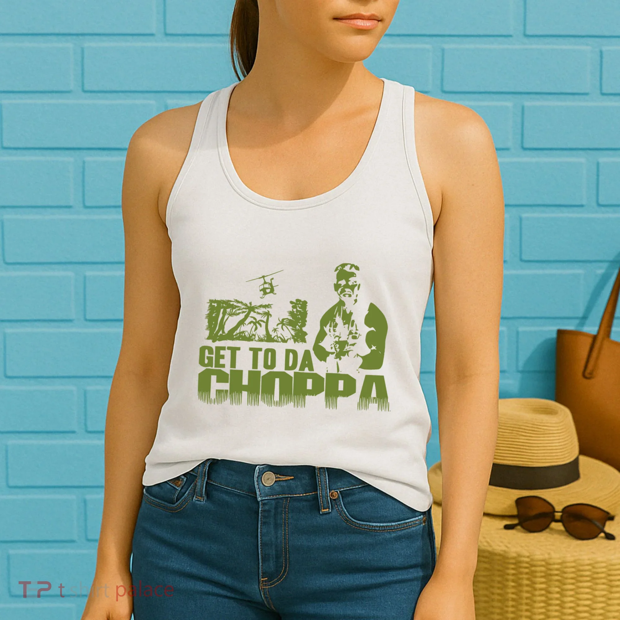 Get To The Choppa Women's Tank Top
