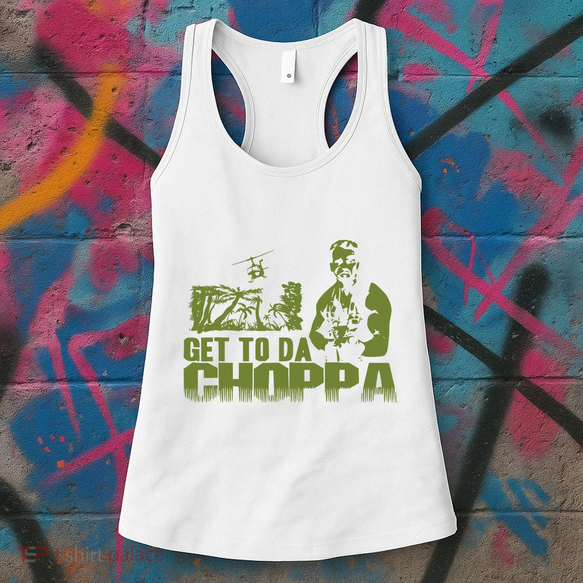 Get To The Choppa Women's Tank Top