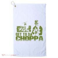 Get To The Choppa Golf Towel thumb 0