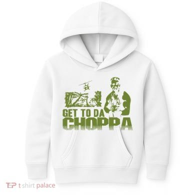 Get To The Choppa Kids Hoodie
