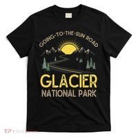Going To The Sun Road Glacier National Park Retro Montana T-Shirt thumb 0