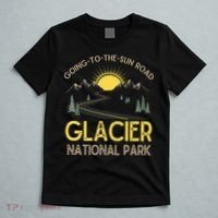 Going To The Sun Road Glacier National Park Retro Montana T-Shirt thumb 5